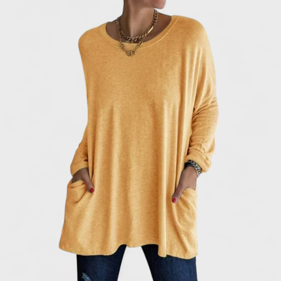 Oriana - Sudadera ligera de corte relajado