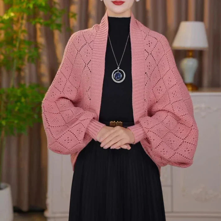 Beatriz - Cárdigan de punto calado