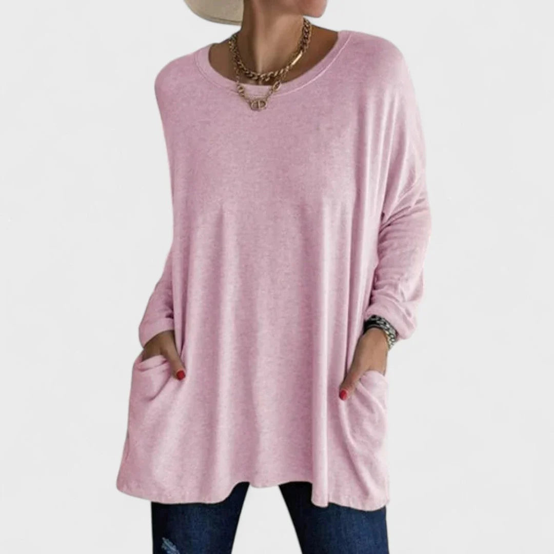 Oriana - Sudadera ligera de corte relajado