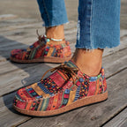Maia – Zapatos con estampado étnico