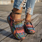 Maia – Zapatos con estampado étnico