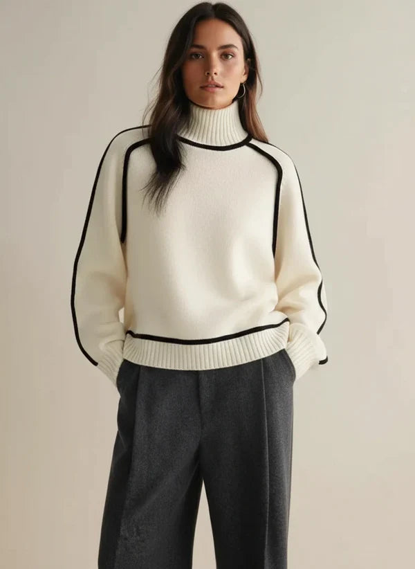 Céline - Jersey de cuello alto Essential