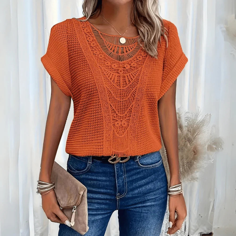 Victoria™ | Elegante blusa estilo ibicenco