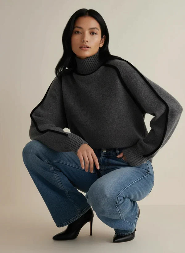 Céline - Jersey de cuello alto Essential