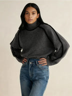 Céline - Jersey de cuello alto Essential