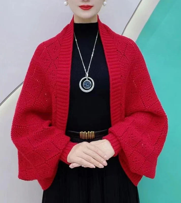 Beatriz - Cárdigan de punto calado