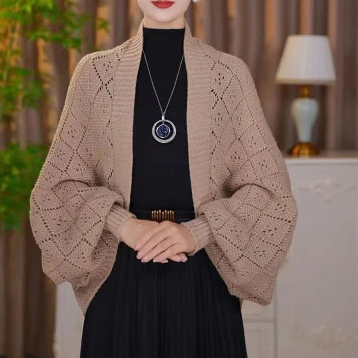 Beatriz - Cárdigan de punto calado