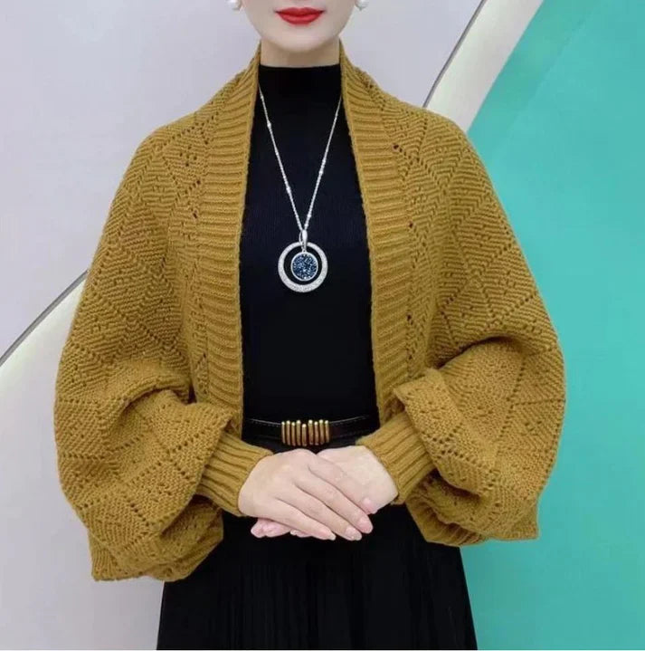 Beatriz - Cárdigan de punto calado