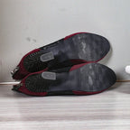 Chiara - Tacones con encaje floral y tacón brillante