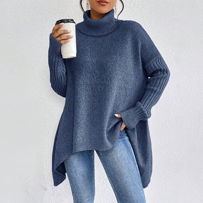 Marina - Jersey de punto con cuello alto