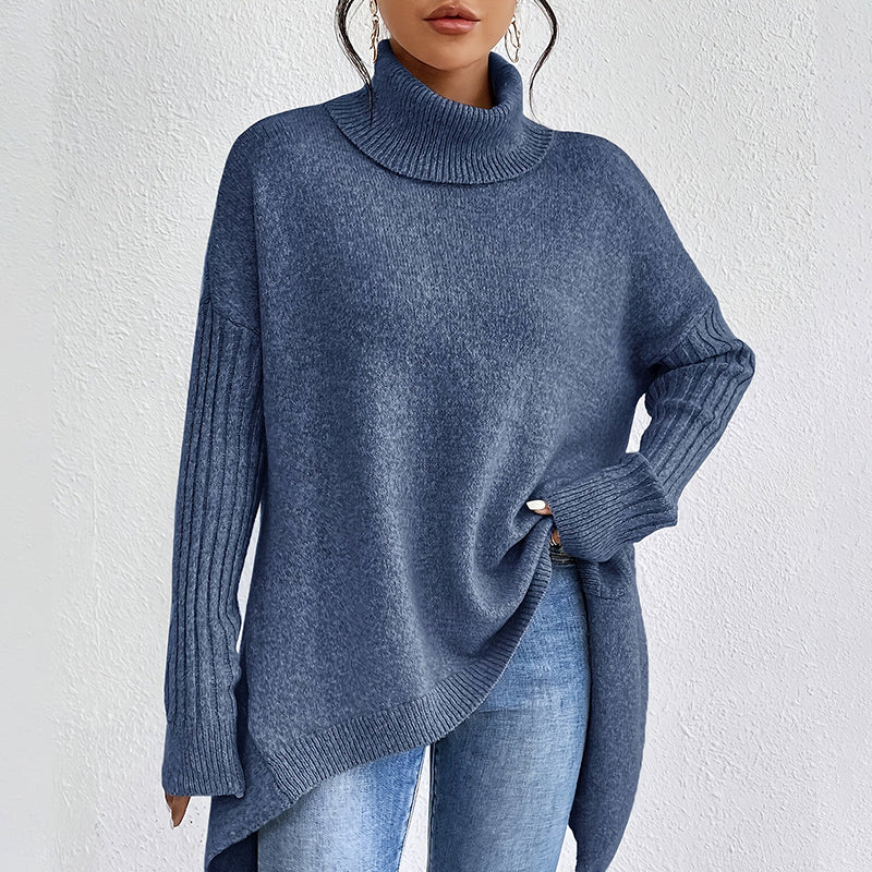 Marina - Jersey de punto con cuello alto